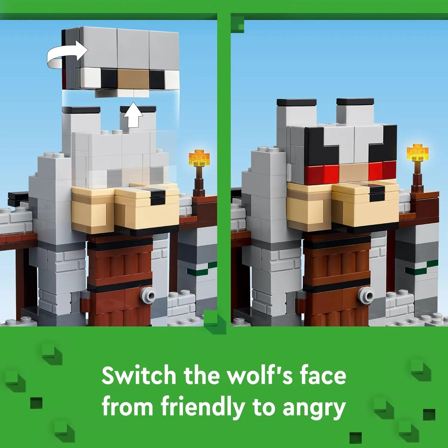 Lego 21261 - Minecraft The Wolf Stronghold