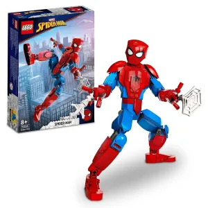 LEGO Marvel Spider-Man Figure Building Kit for Ages 8 