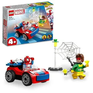 LEGO Marvel Spider-Man's Car and Doc Ock Building Kit for Ages 4 