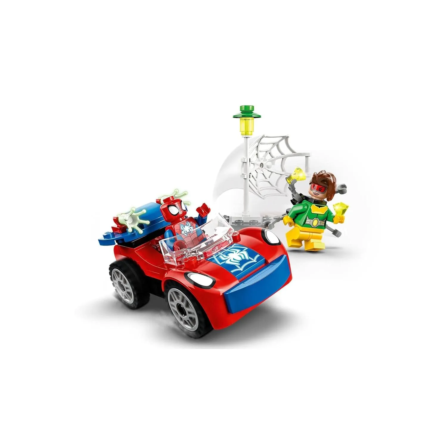 LEGO Marvel Spider-Man's Car and Doc Ock Building Kit for Ages 4 