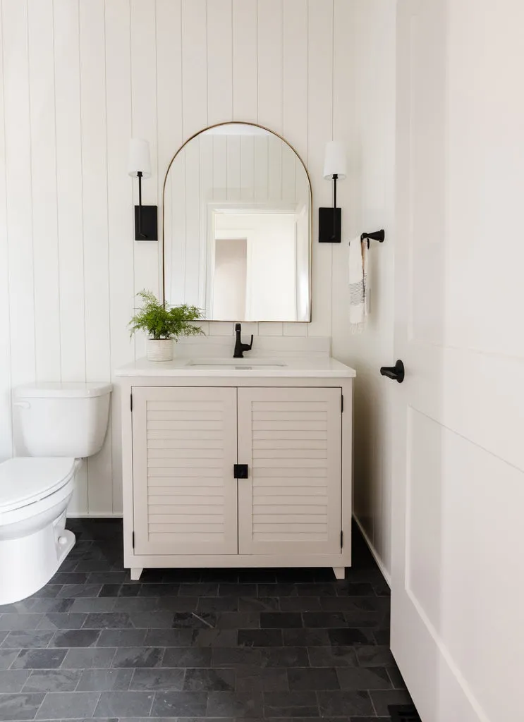 Lena 1 Light Black Forged Sconce