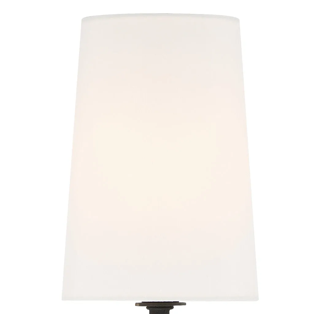 Lena 1 Light Black Forged Sconce