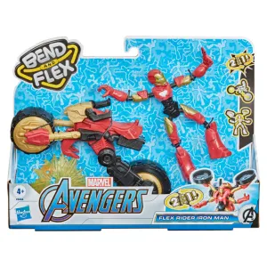 Marvel Avengers Bend And Flex Flex Rider Iron Man