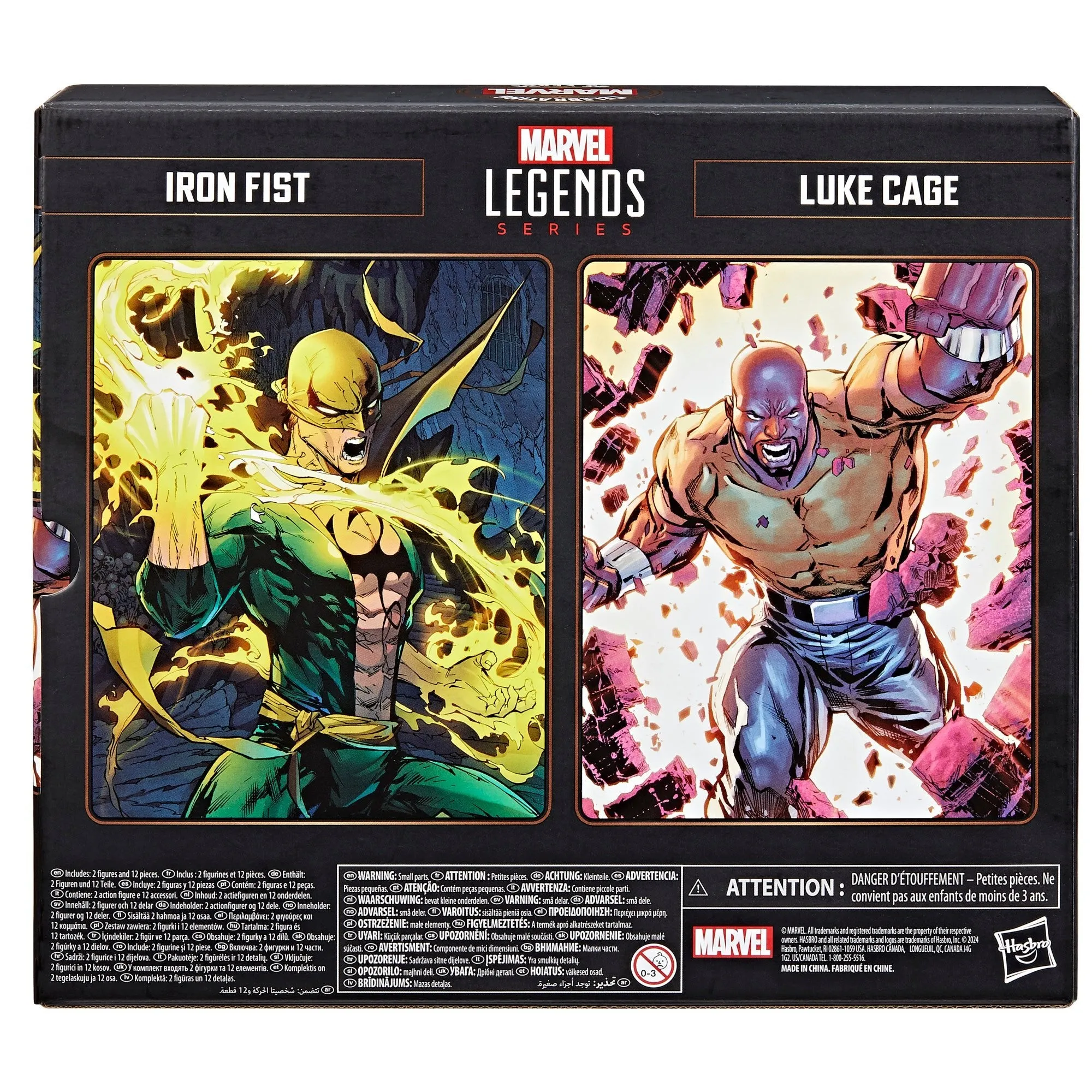 Marvel Legends 85th Anniversary Iron Fist and Luke Cage 2-Pack