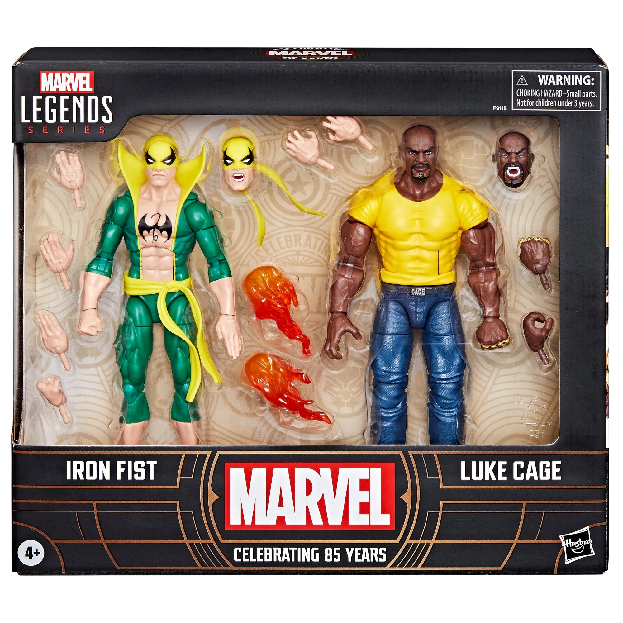 Marvel Legends 85th Anniversary Iron Fist and Luke Cage 2-Pack
