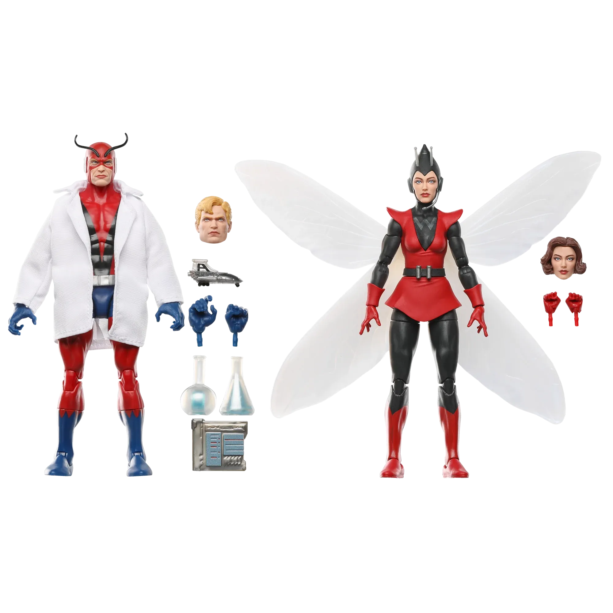 Marvel Legends Hank Pym (Giant-Man) and Janet Van Dyne (Wasp) Two Pack Action Figure