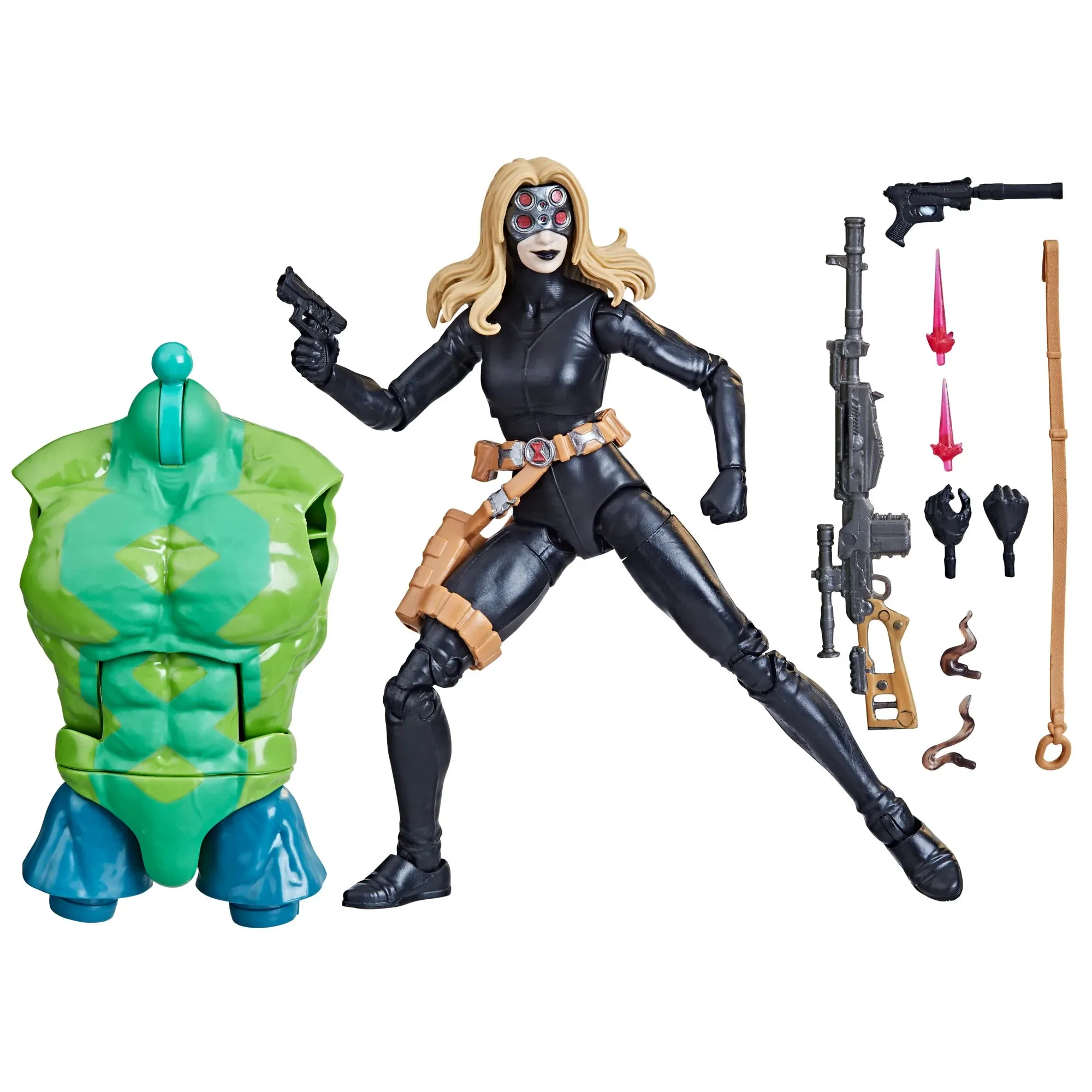 Marvel Legends Series - Avengers (Puff Adder BAF) Yelena Belova Black Widow Figure Action Figure (F6614) LOW STOCK