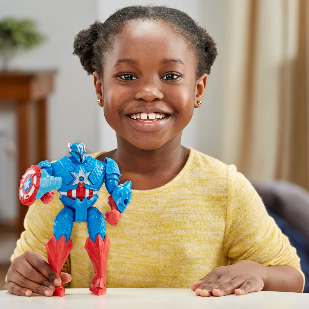 Marvel Mech Strike Monster Hunters Captain America Hunter Suit