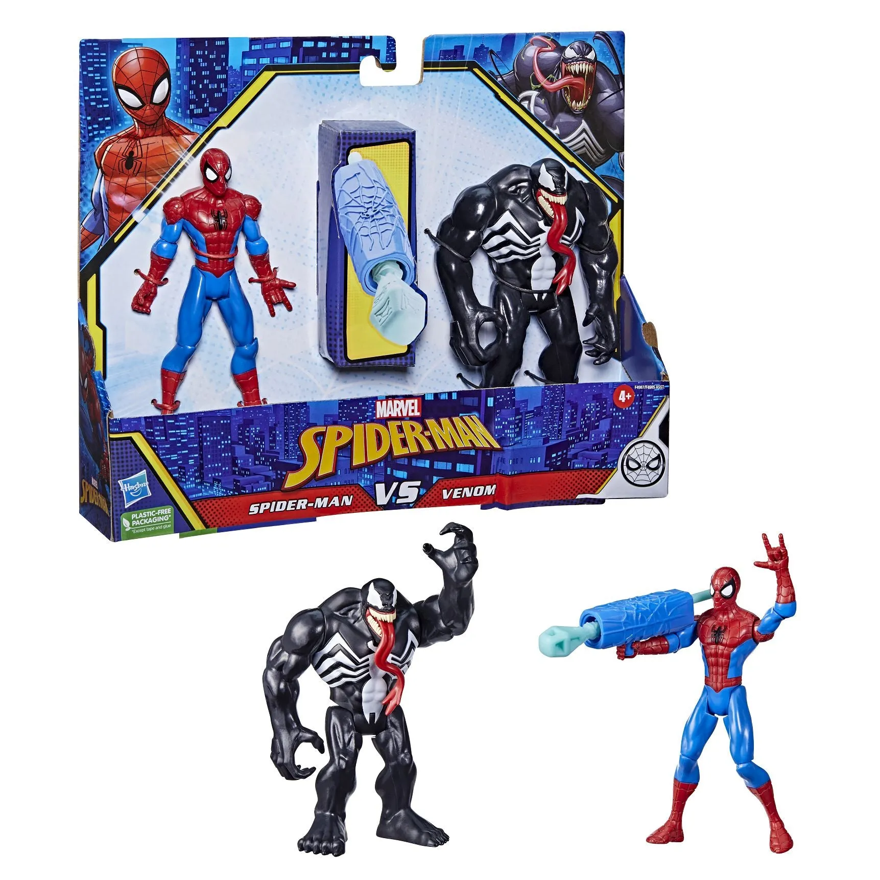 Marvel Spider-Man 6Inch(15cm) Figures Battle Pack Spider-Man Vs Venom
