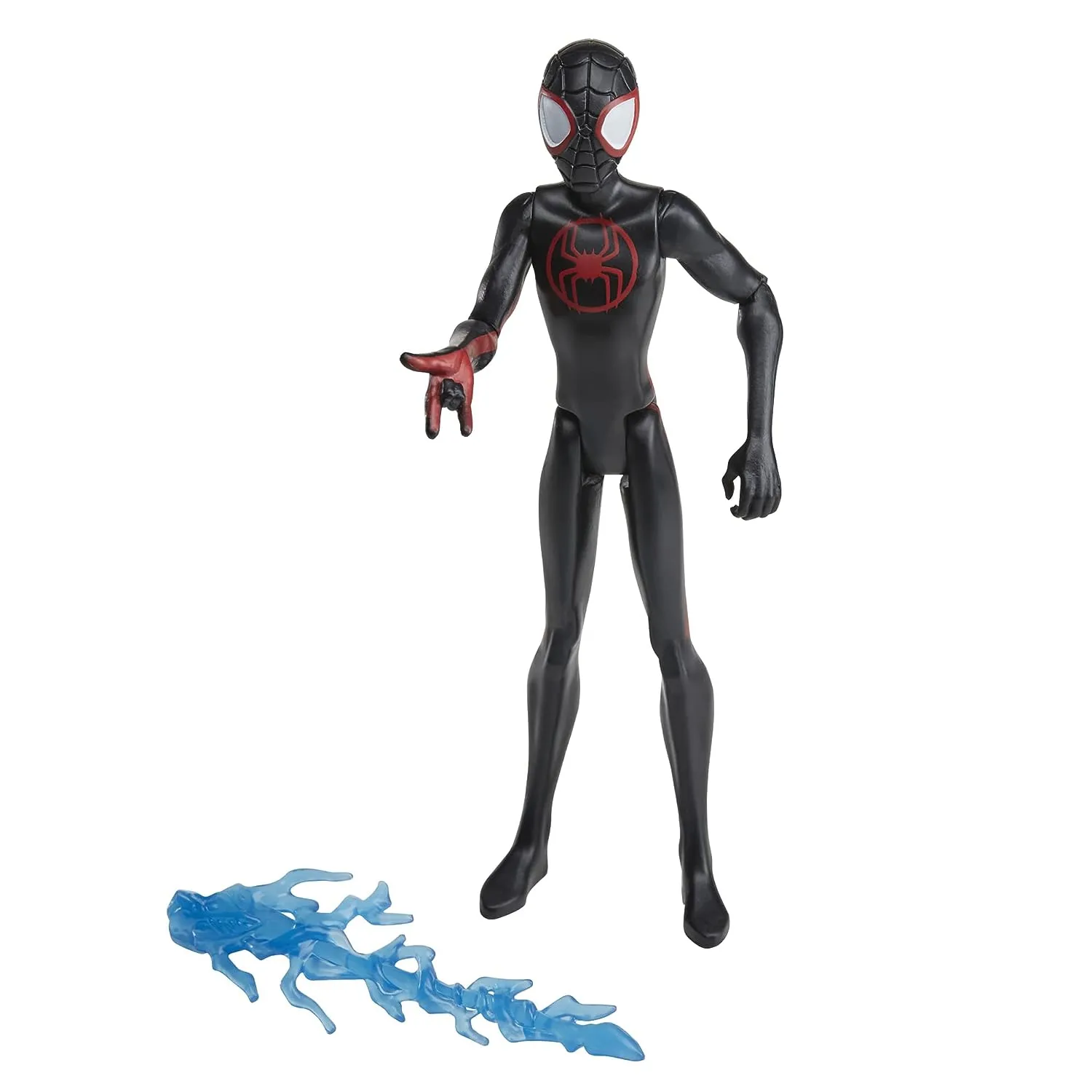 Marvel Spider-Man: Across The Spider-Verse Miles Morales Toy, 6-Inch-Scale Action Figure with Web Accessory, Toys for Kids