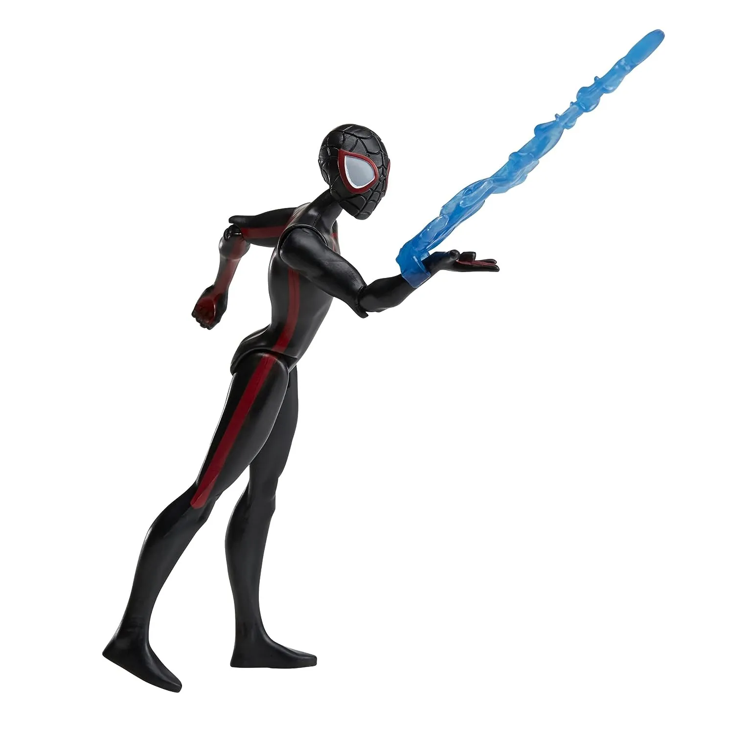 Marvel Spider-Man: Across The Spider-Verse Miles Morales Toy, 6-Inch-Scale Action Figure with Web Accessory, Toys for Kids