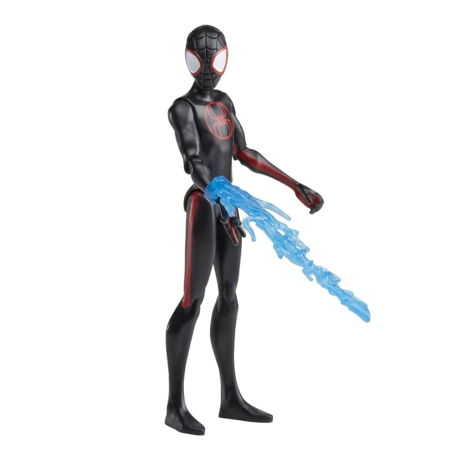 Marvel Spider-Man: Across The Spider-Verse Miles Morales Toy, 6-Inch-Scale Action Figure with Web Accessory, Toys for Kids