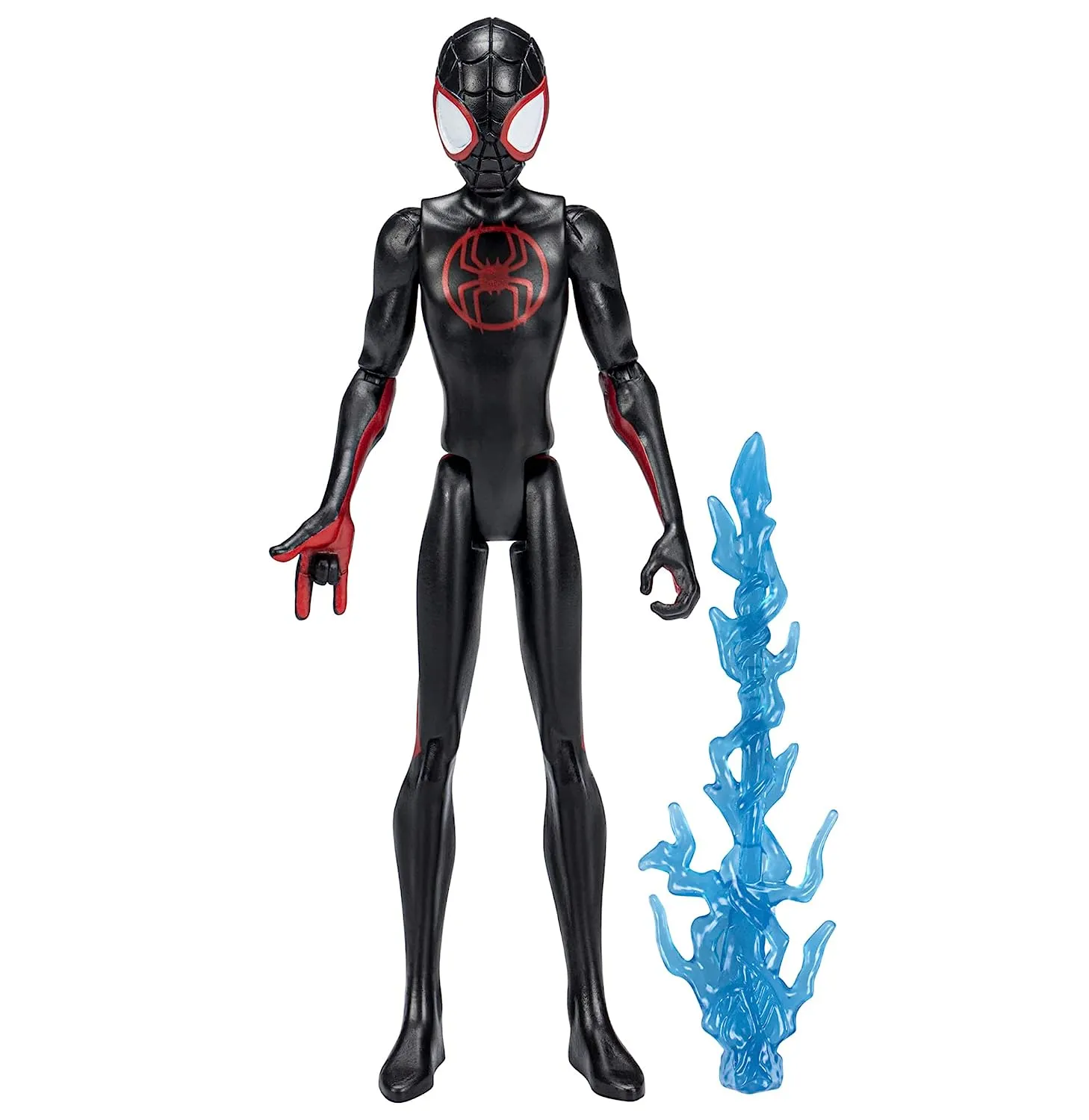 Marvel Spider-Man: Across The Spider-Verse Miles Morales Toy, 6-Inch-Scale Action Figure with Web Accessory, Toys for Kids