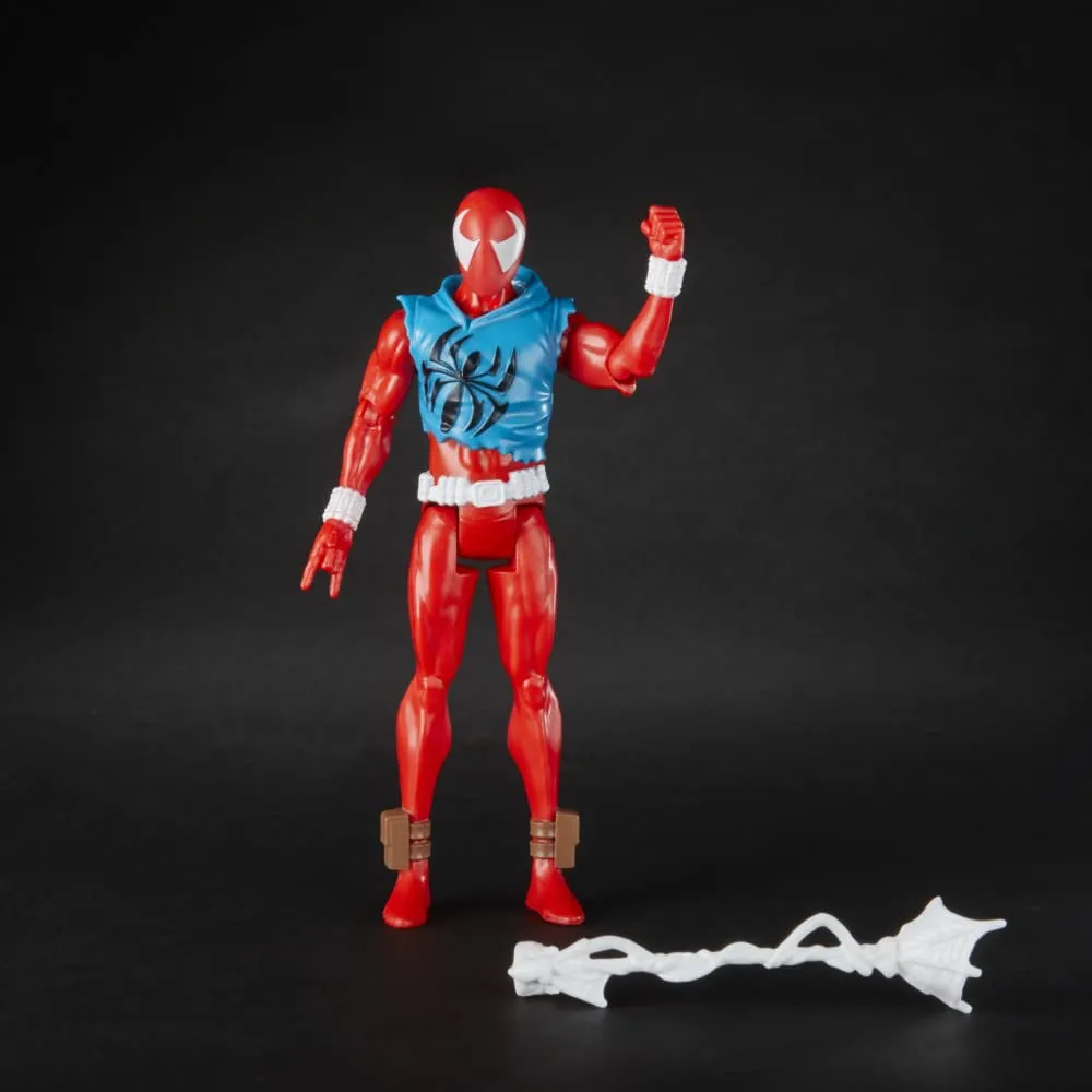 Marvel Spider-Man: Across The Spider-Verse Scarlet Spider 6-Inch-Scale Action Figure with Guitar Accessory
