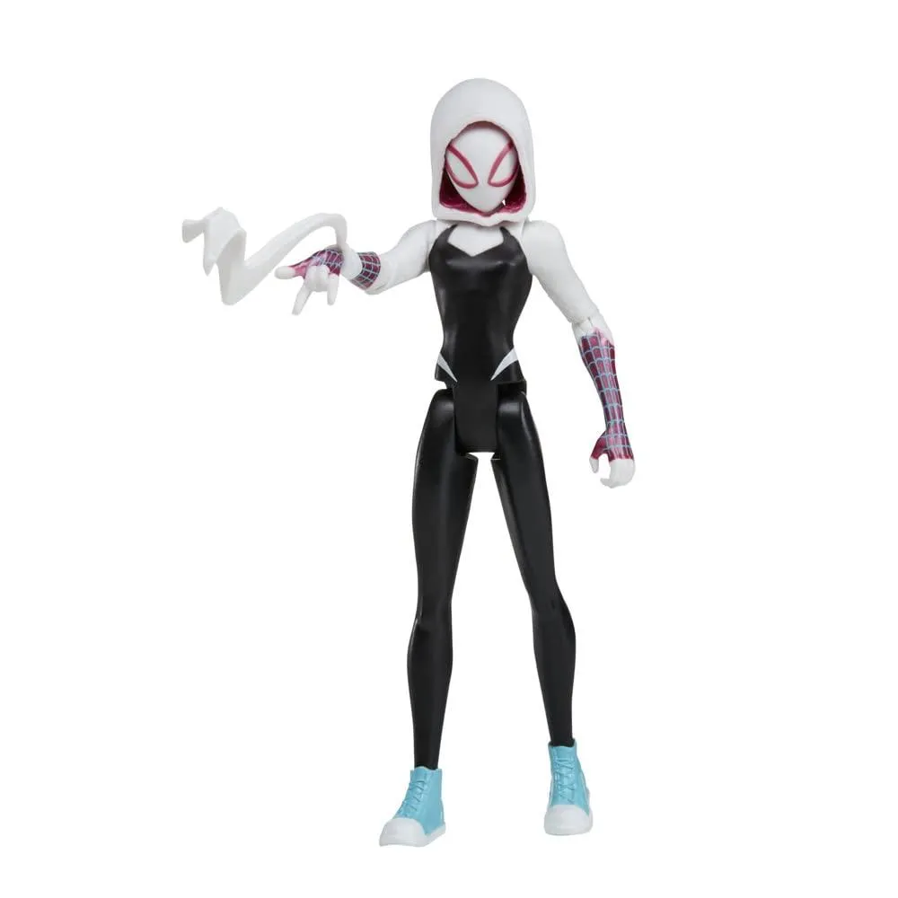 Marvel Spider-Man: Across The Spider-Verse Spider-Gwen 6-Inch-Scale Action Figure with Web Accessory Toy