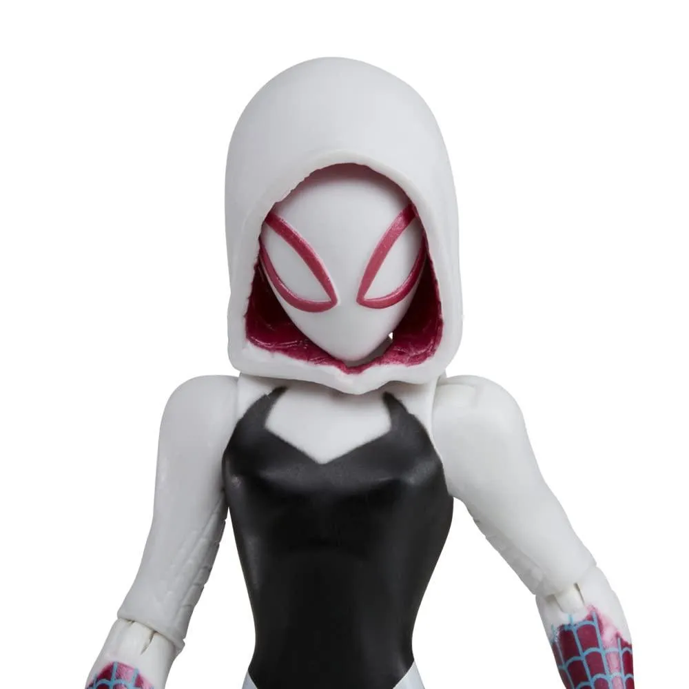 Marvel Spider-Man: Across The Spider-Verse Spider-Gwen 6-Inch-Scale Action Figure with Web Accessory Toy