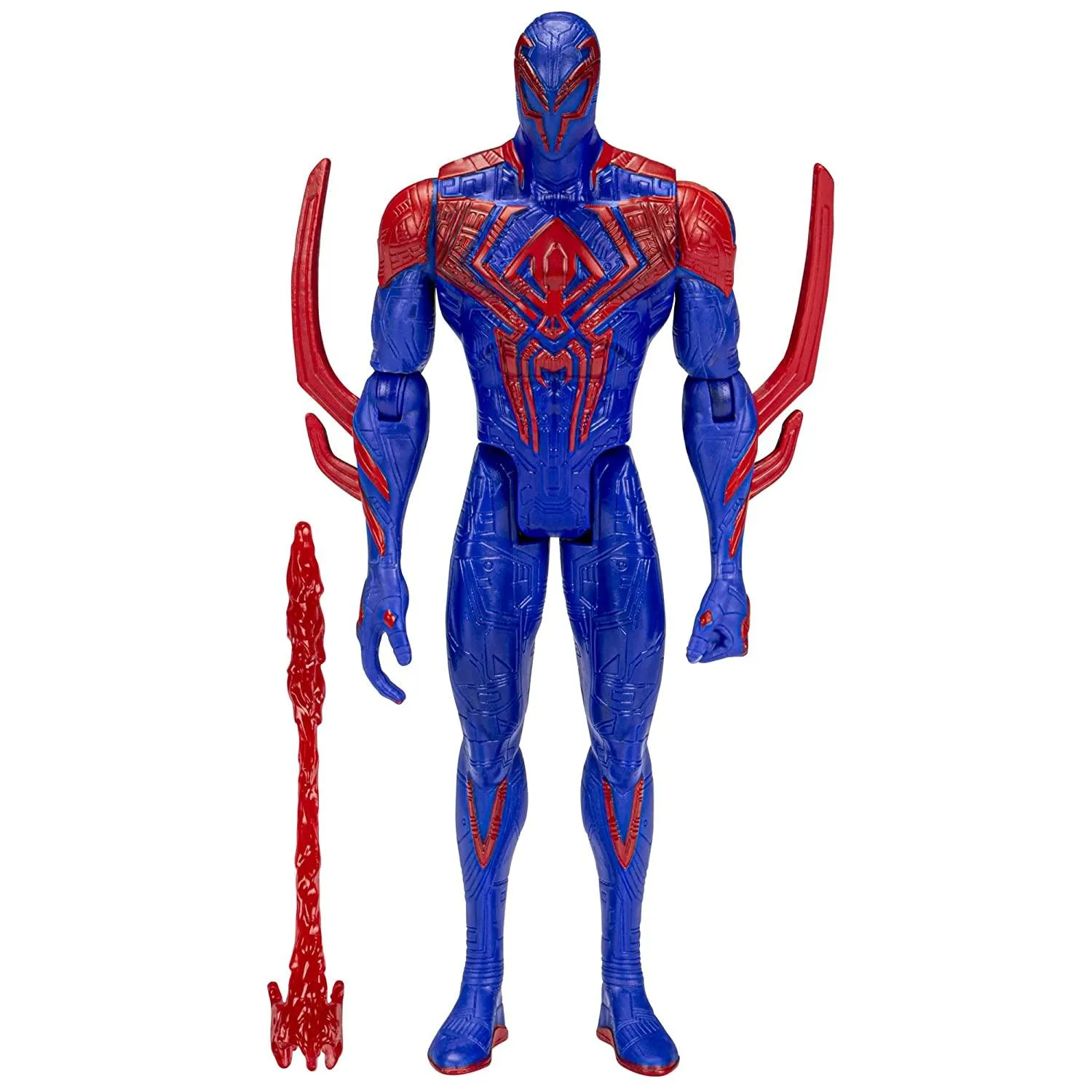 Marvel Spider-Man: Across The Spider-Verse Spider-Man 2099 6-Inch-Scale Action Figure with Web Accessory Toy