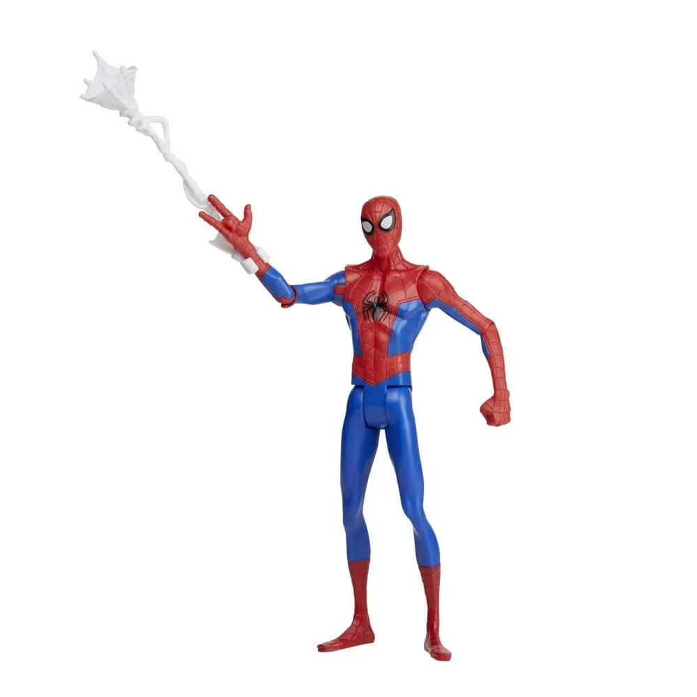 Marvel Spider-Man: Across The Spider-Verse Spider-Man 6-Inch-Scale Action Figure with Web Accessory Toy