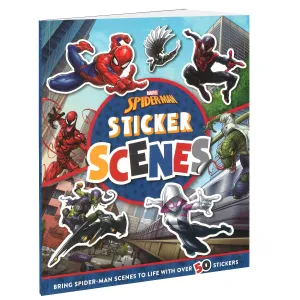 Marvel Spider-Man: Sticker Scenes | Stickers & Activities Book for 6 to 8 Year's Old