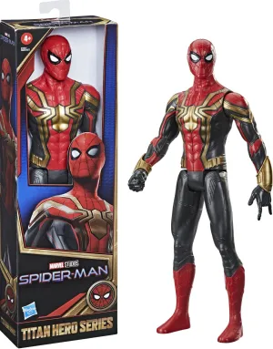 Marvel Spider-Man Titan Hero Series Figure Red and Gold