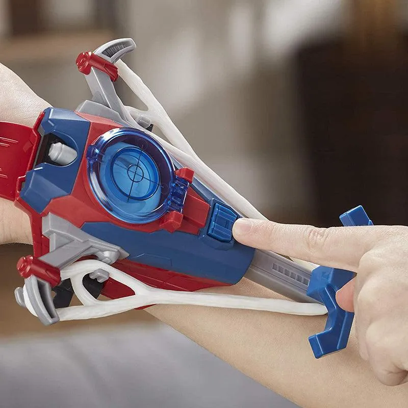 Marvel Spider-Man Web Shots Disc Slinger Blaster Toy