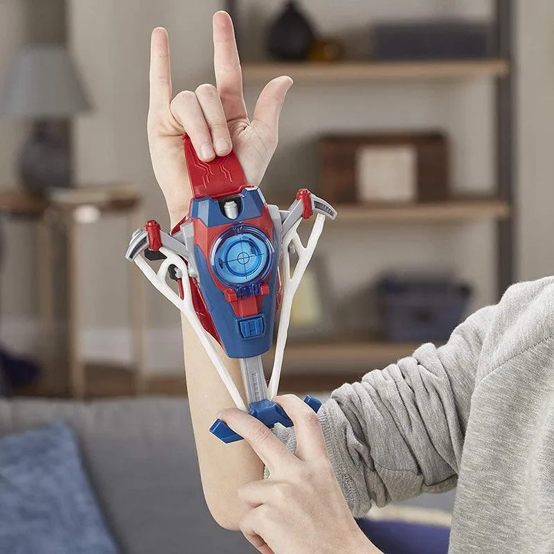 Marvel Spider-Man Web Shots Disc Slinger Blaster Toy