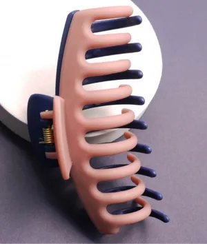 Matte Jumbo Dual Color Claw Clip