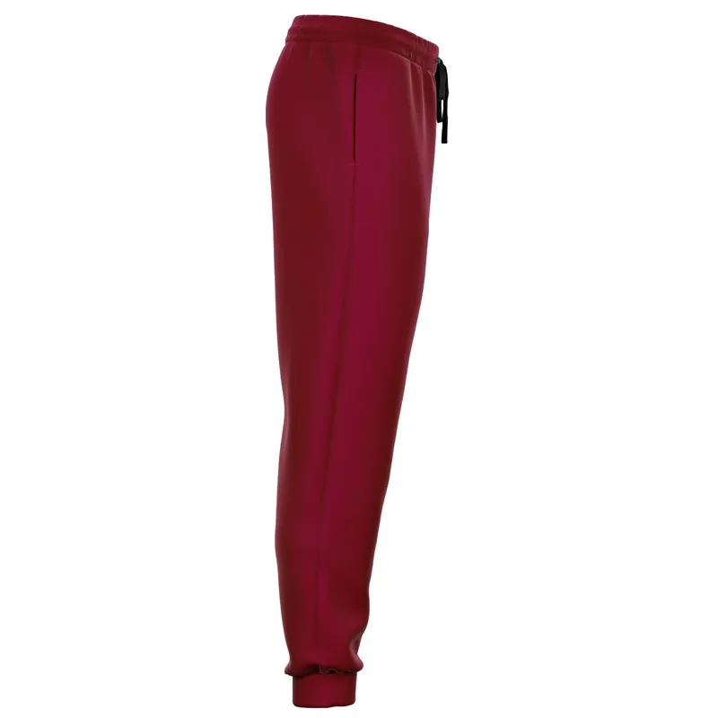Medium Dark Pink Joggers | Unisex | with PLUS sizes | Medium Dark Pure Pink | C0M100Y50K60