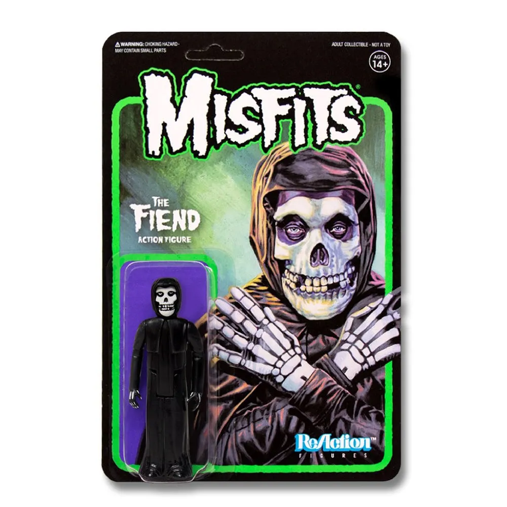 ‘Midnight Black' Misfits Fiend 3.75" ReAction Figure