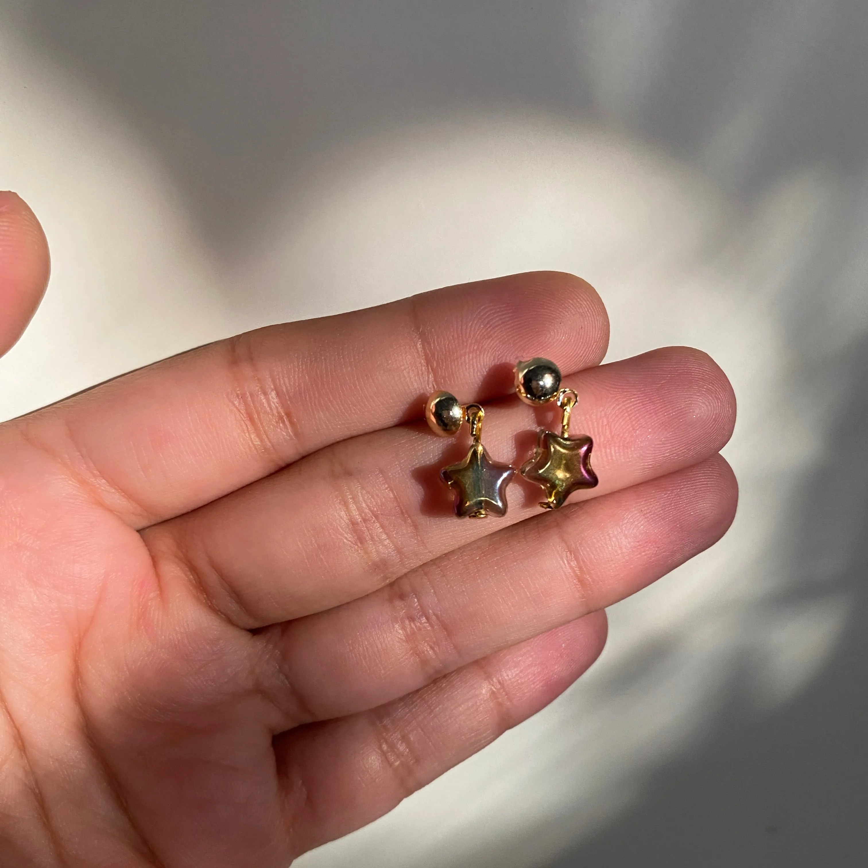 MINI STAR POST STUD EARRINGS