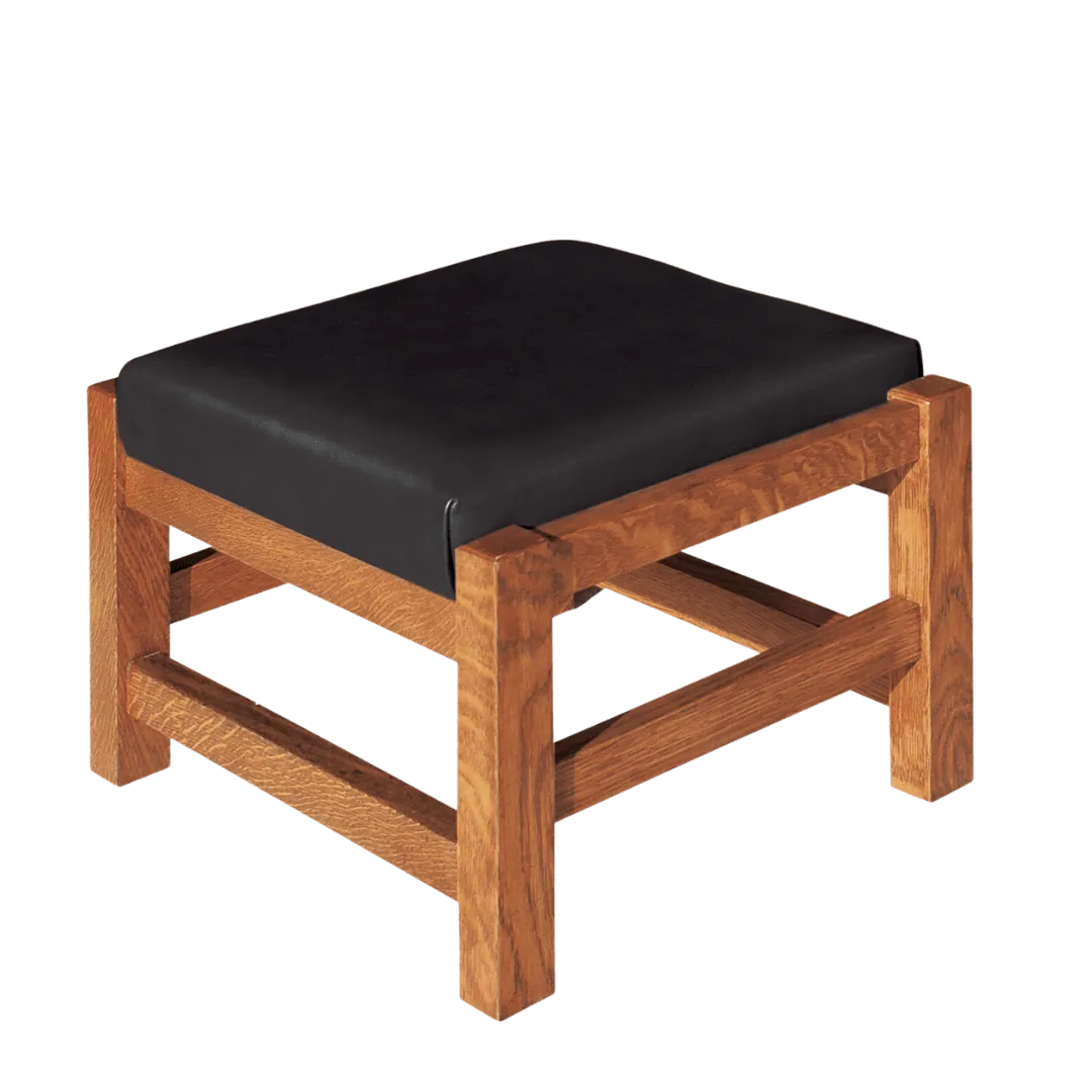Minimalist Craftsman Ottoman