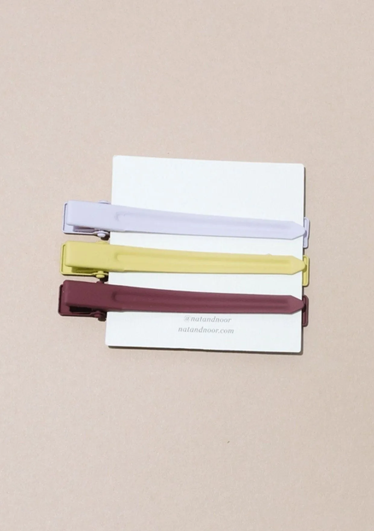Nat   Noor - Yarrow Hair Clips