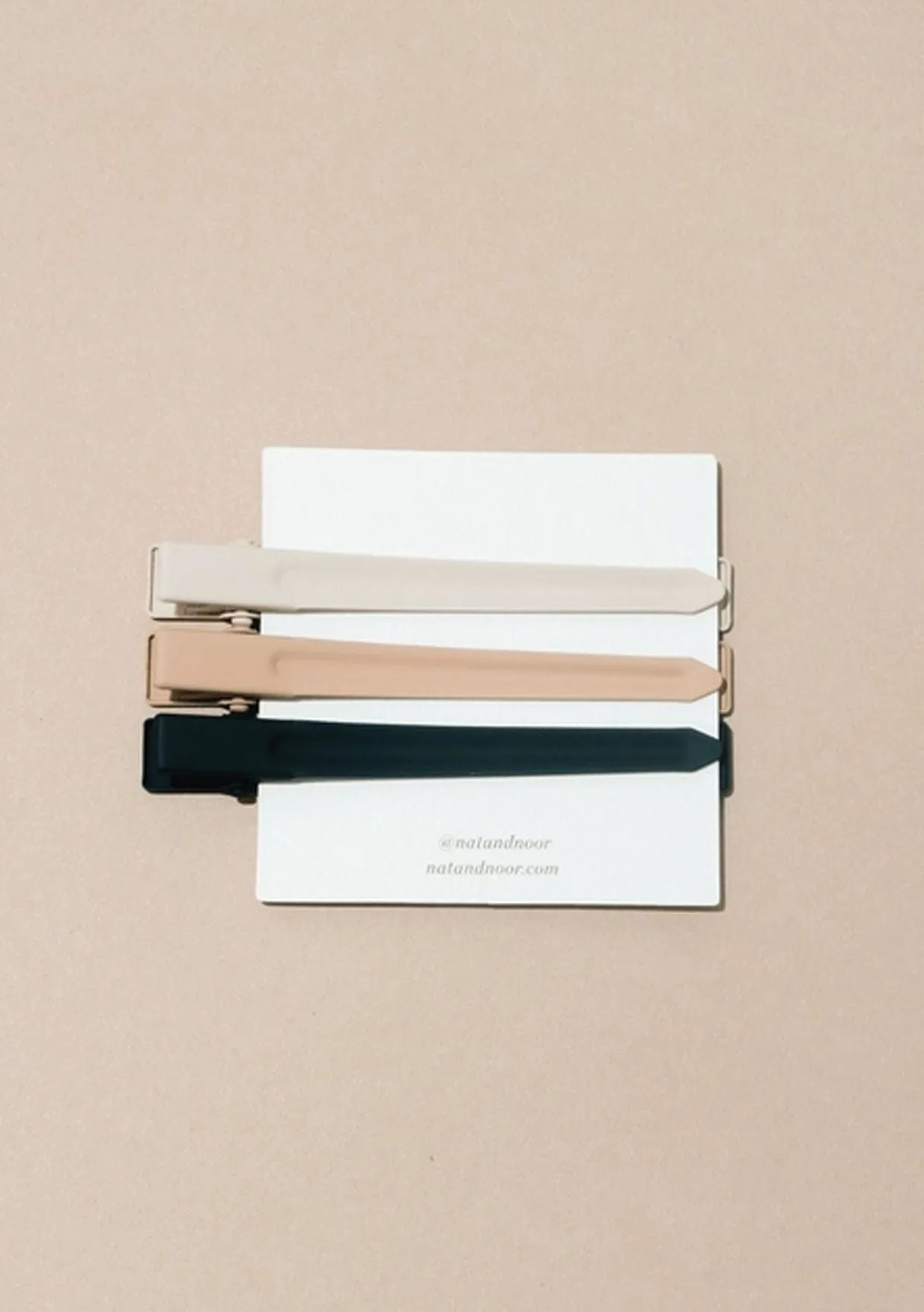 Nat   Noor - Yarrow Hair Clips