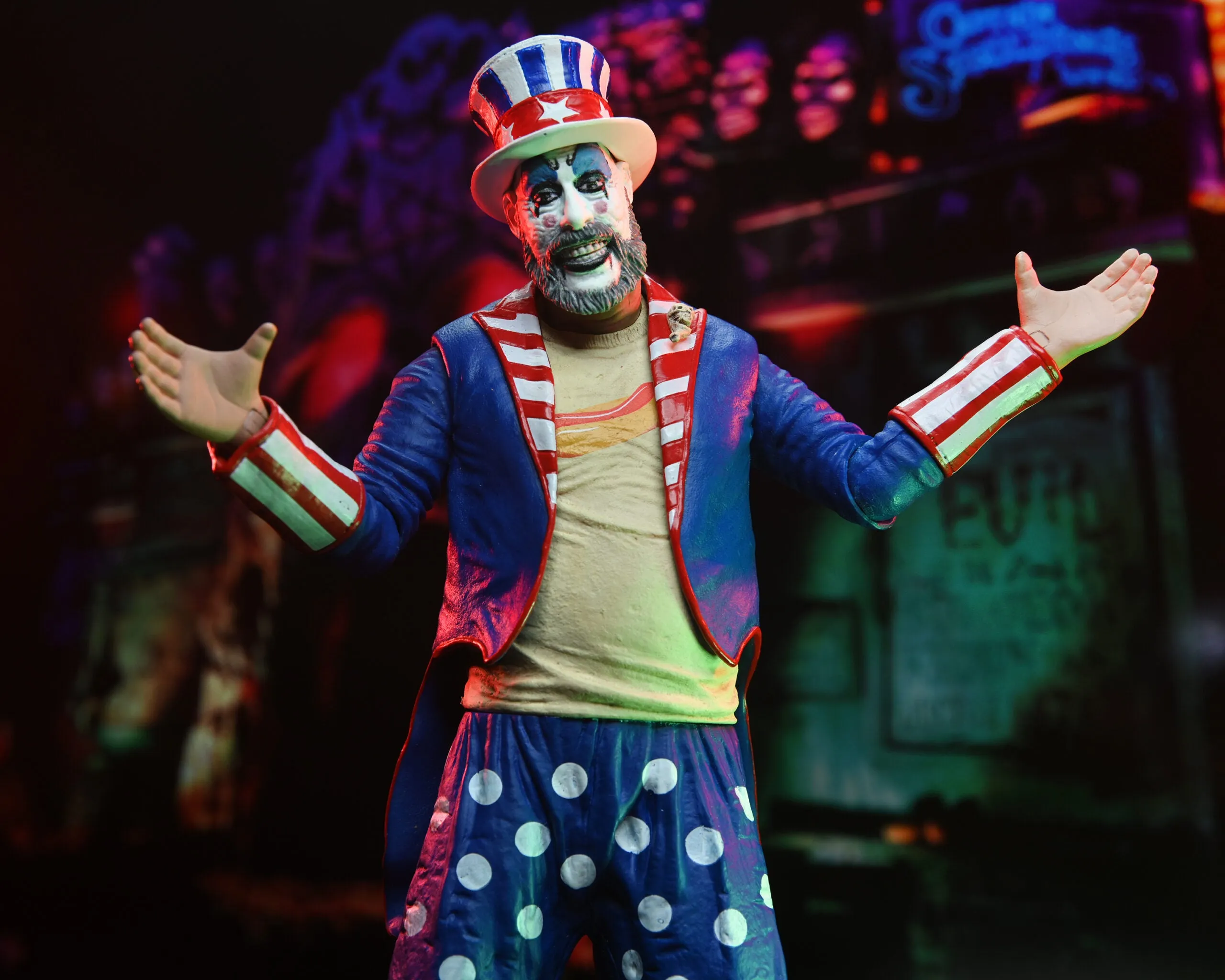 NECA - House Of 1000 Corpses Captain Spaulding (Tailcoat) 20th Anniversary Action Figure (39935)