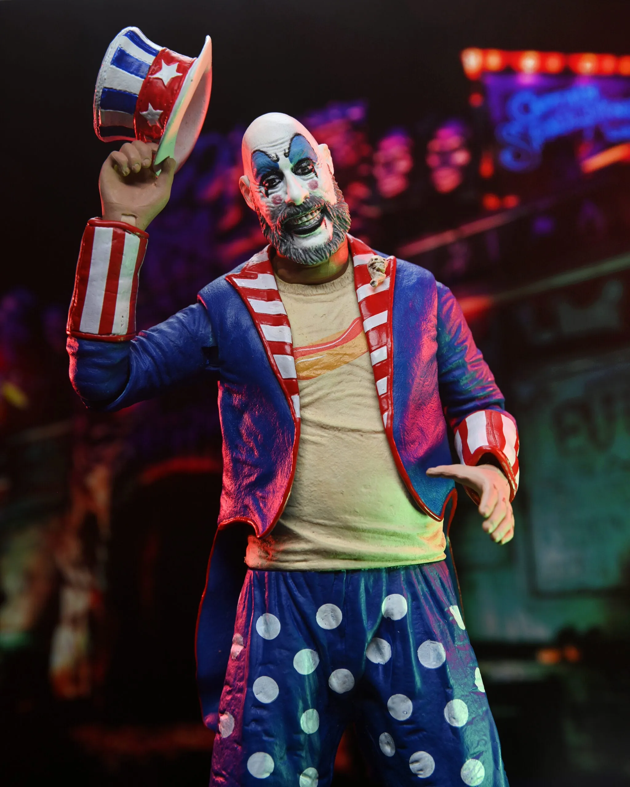 NECA - House Of 1000 Corpses Captain Spaulding (Tailcoat) 20th Anniversary Action Figure (39935)