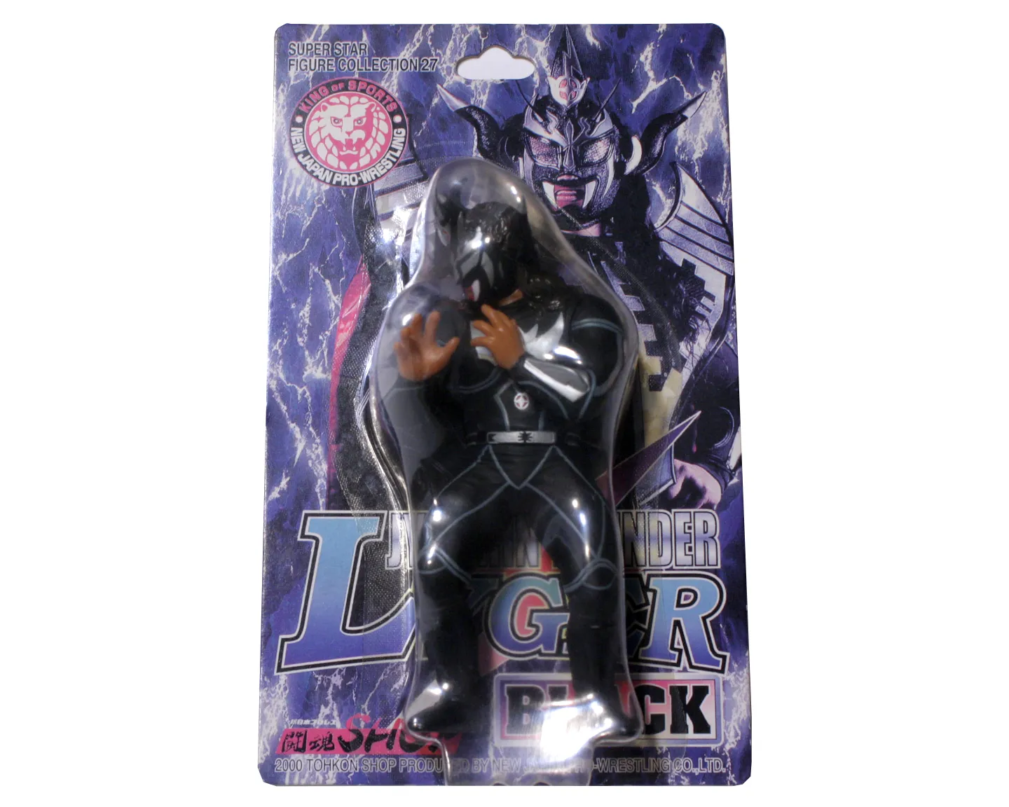 NJPW JYUSHIN LYGER ACTION FIGURE - BLACK
