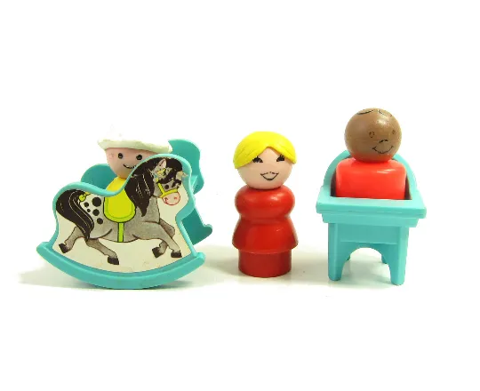 Nursery Set Fisher-Price Little People Play Family Figures and Furniture