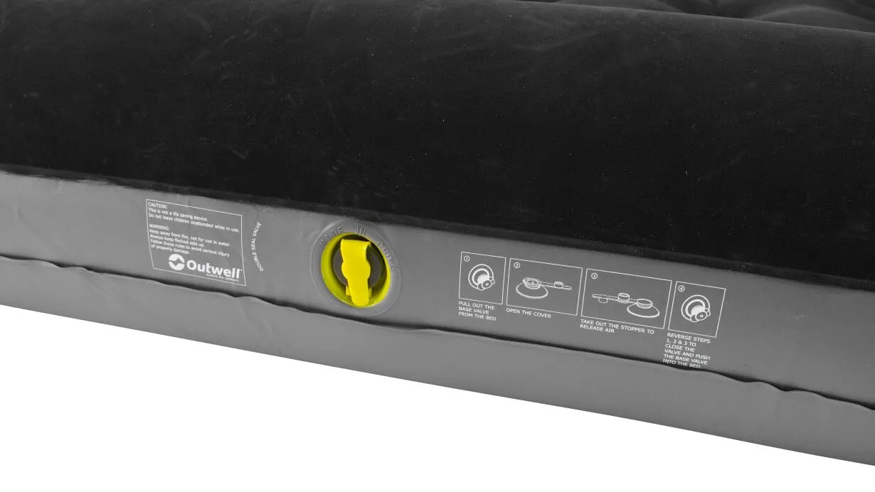 Outwell Flock Classic Single Airbed with Pillow & Pump