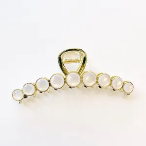 Pearlescent Gold Hair Clip - Large