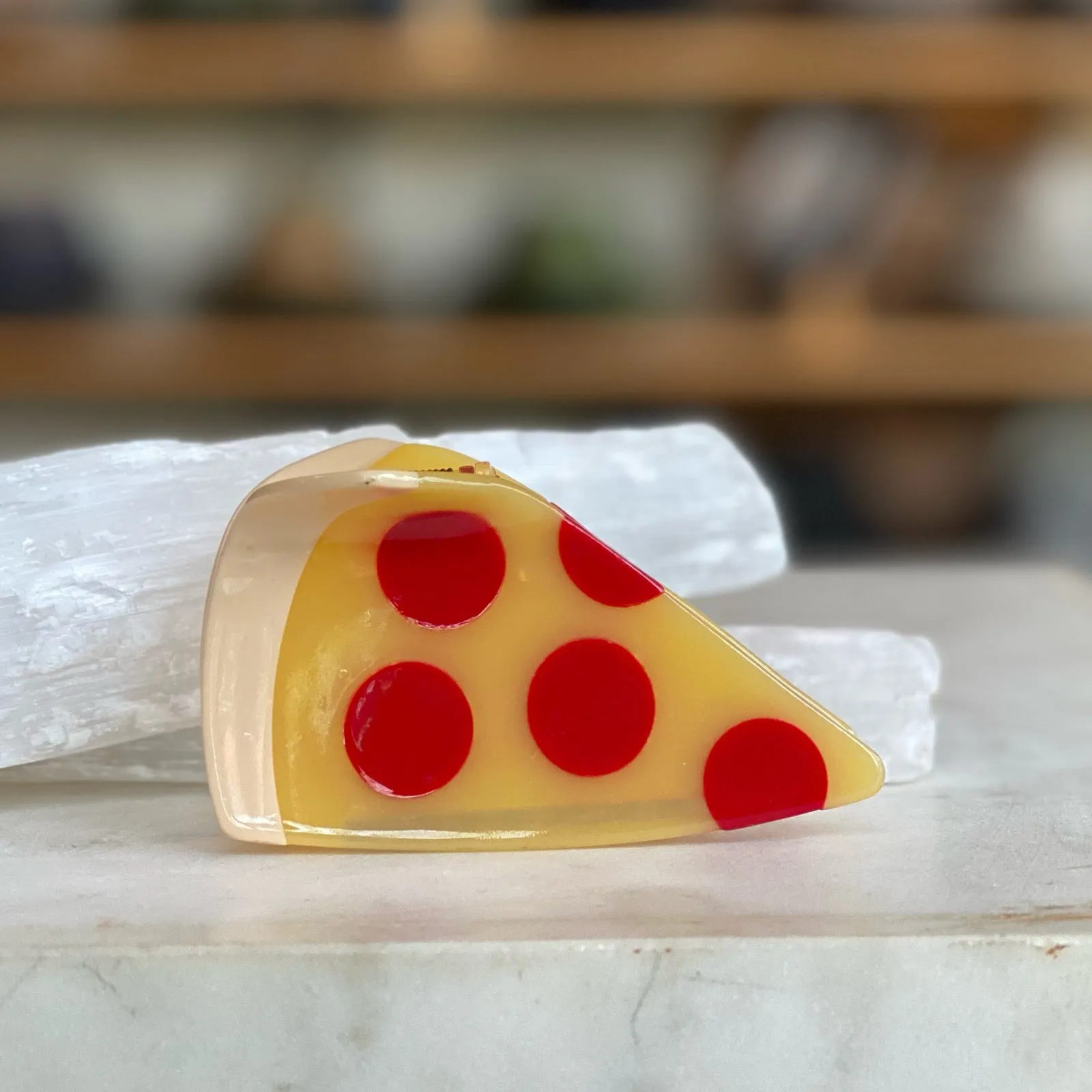 Pizza Hair Clip