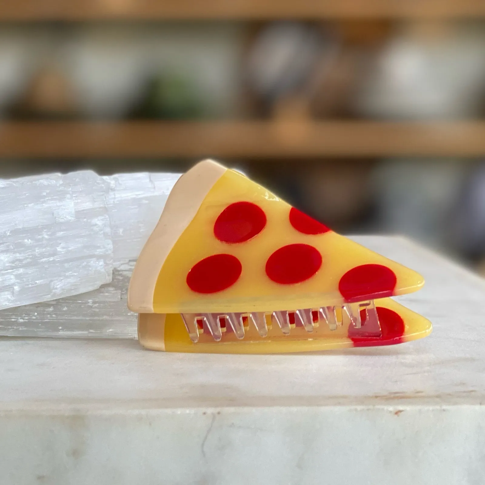 Pizza Hair Clip