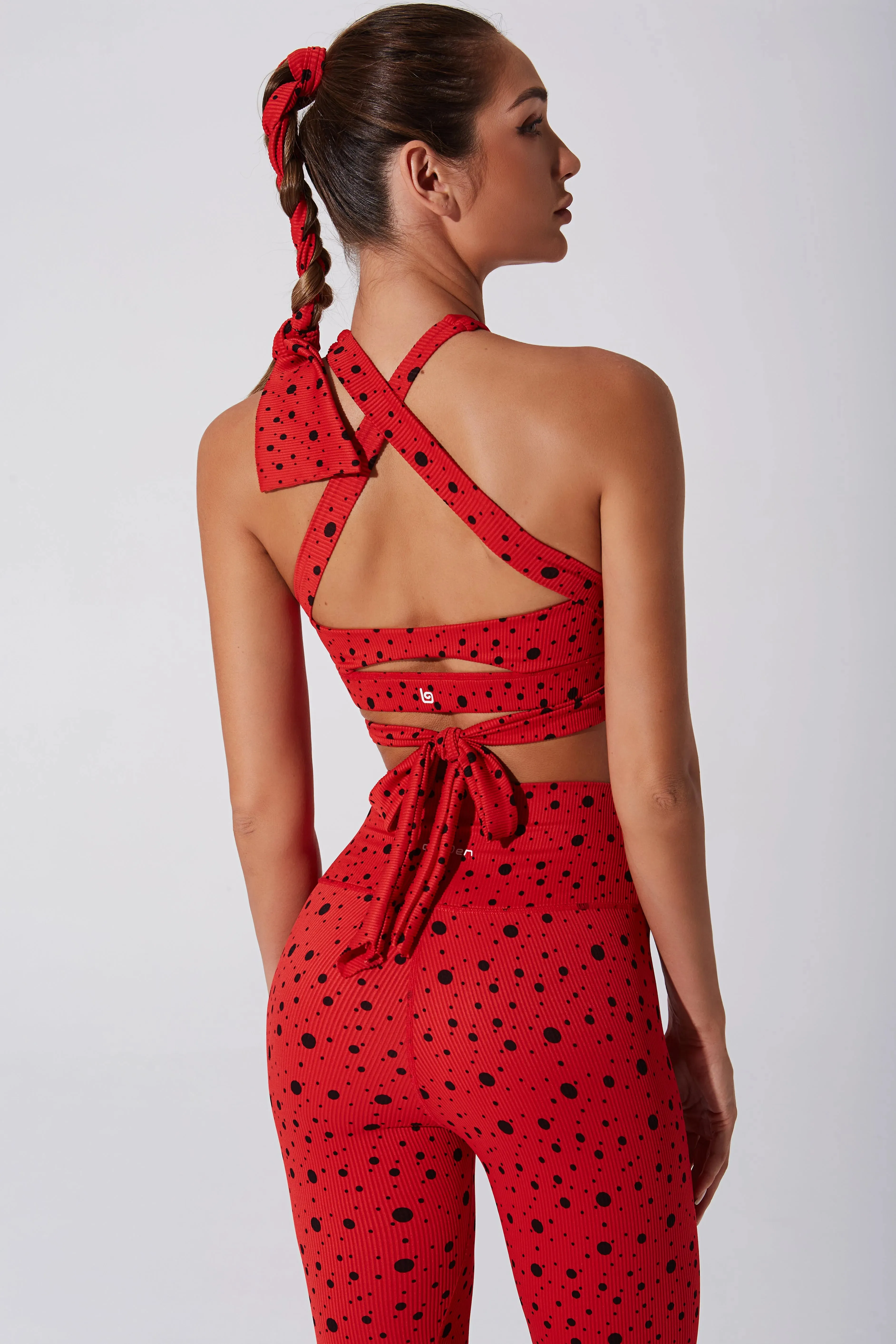 Polka Dots Headband - Savvy Red