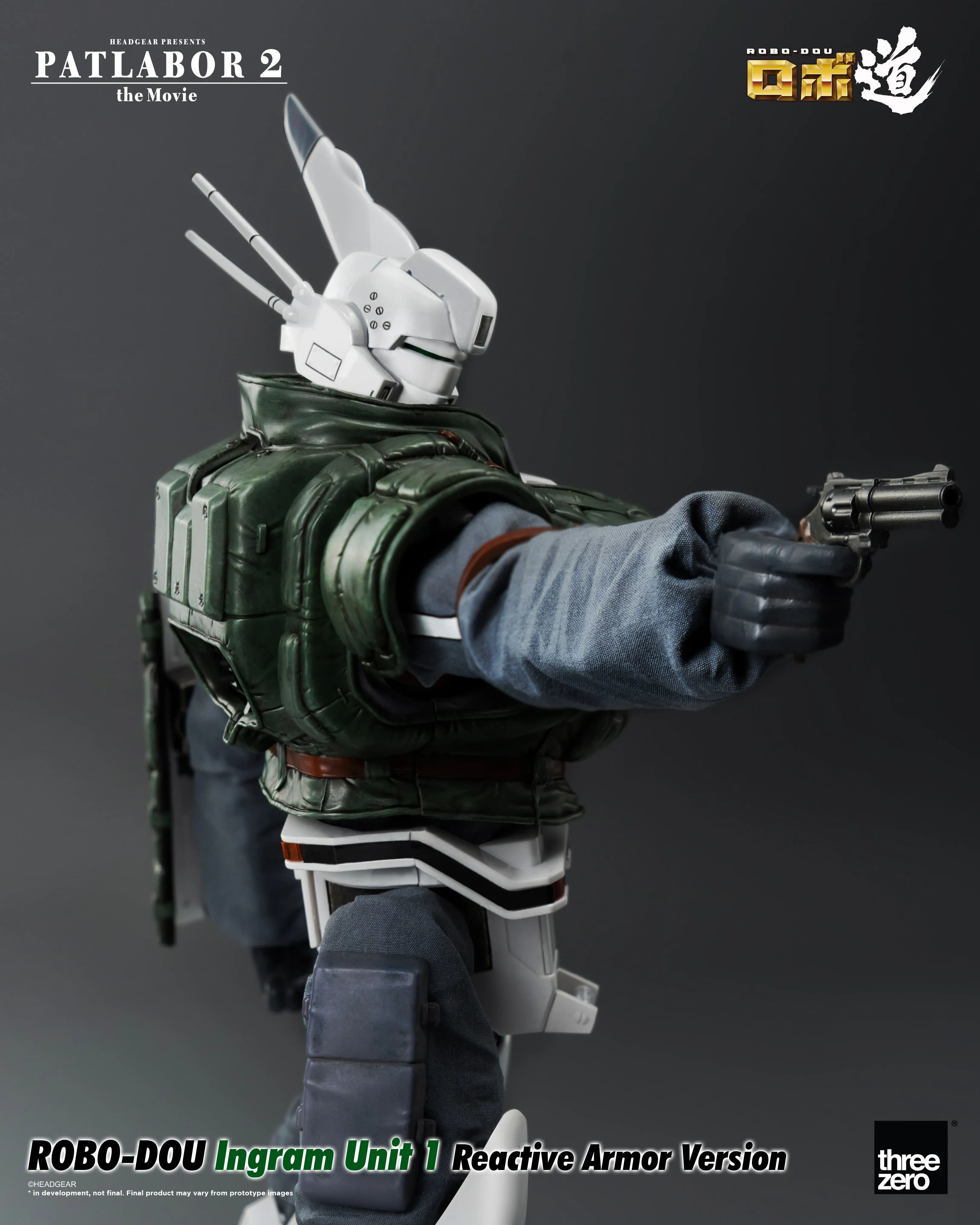 Pre Order Patlabor 2: The Movie - ROBO-DOU Ingram Unit 1 Reactive Armor Version