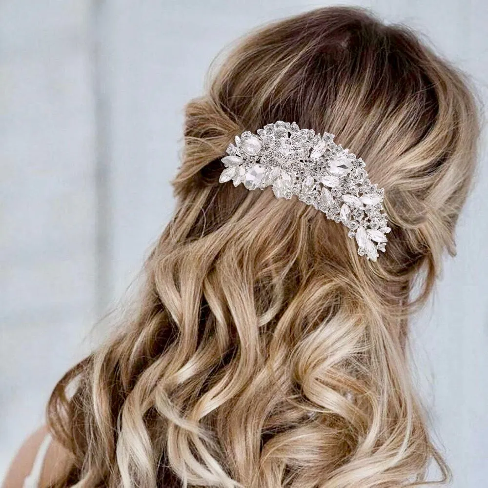 "Dahlia" - Austrian Crystal Bridal Hair Comb