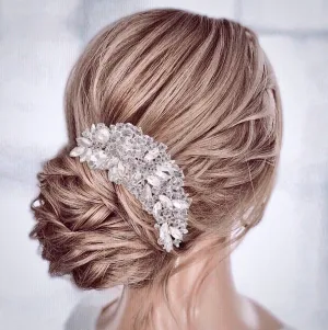 "Dahlia" - Austrian Crystal Bridal Hair Comb