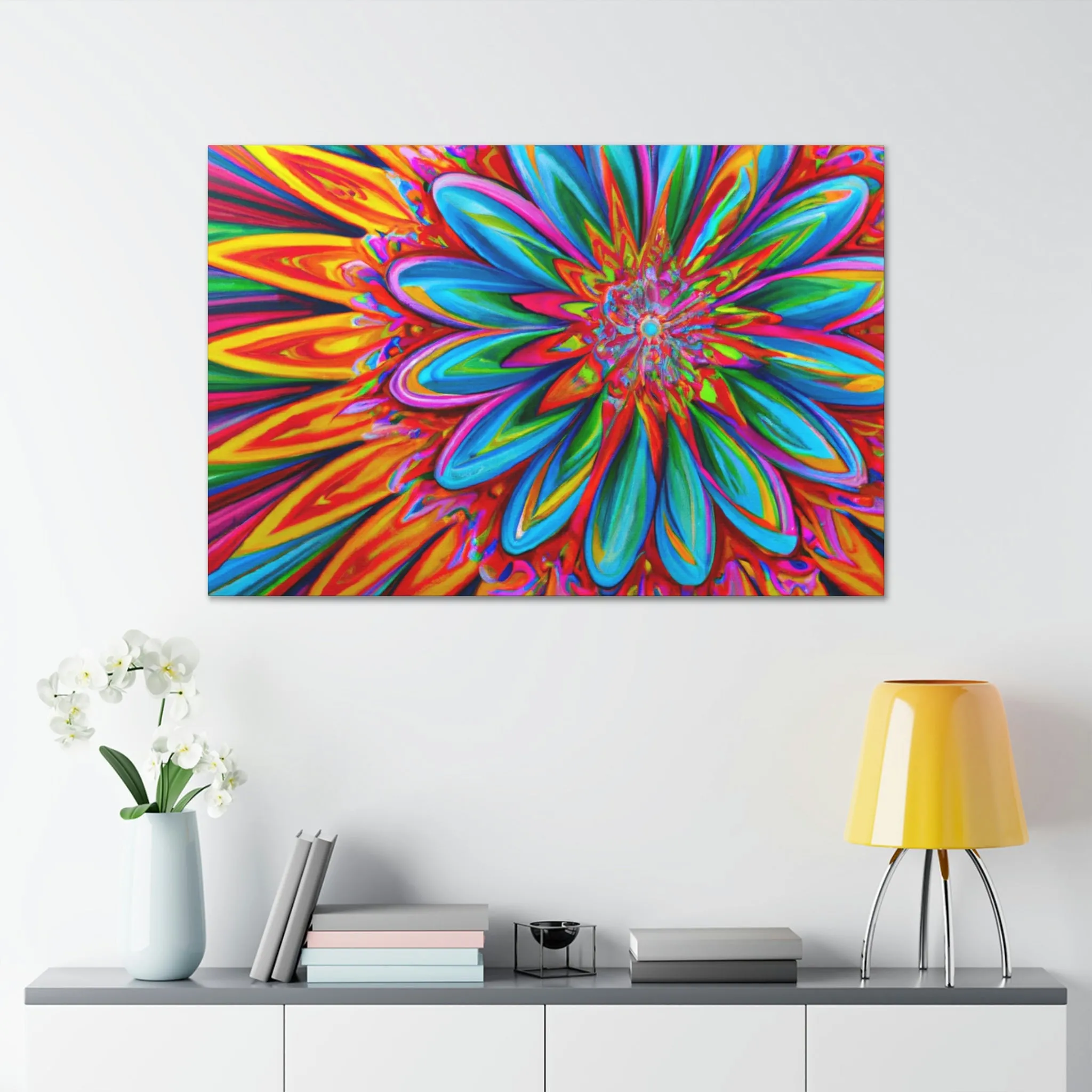 "Psychedelic Glow" - Canvas
