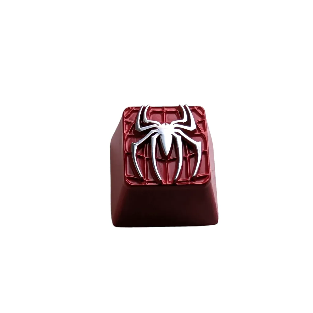 Red Spider Metal Keycap