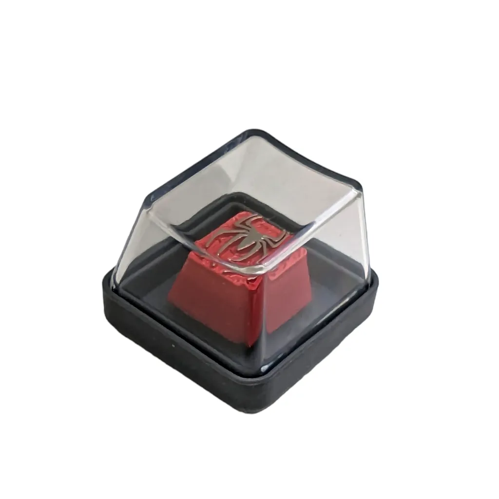 Red Spider Metal Keycap