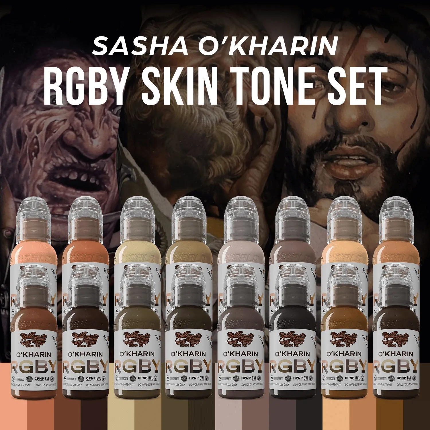Sasha O'Kharin RGBY Skin Tone Set