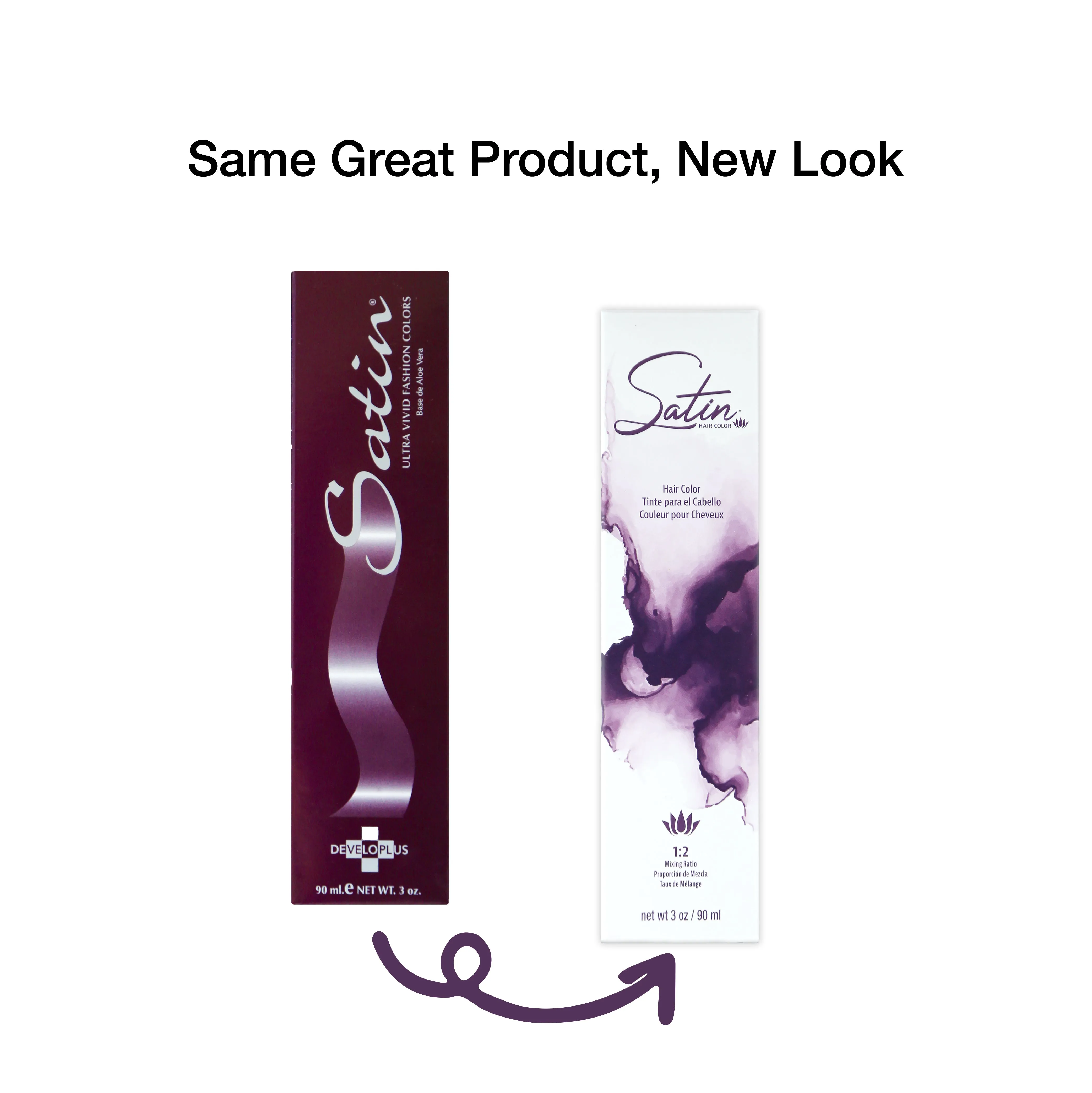 Satin Hair Color Copper Violet Brown (7CV)